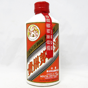 DKG★ 古酒 貴州茅台酒 天女ラベル 茅台酒 天女 白酒 マオタイ酒 200ml 443g 中国酒 KWEICHOW MOUTAI ミニ 茅台 マオタイ 天女マーク