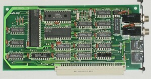 完動品　AKAI S1000 S1100 SAMPLER DIGITAL INTERFACE BOARD OPTICAL I/O アカイサンプラー パーツ デジタルインターフェイスボード