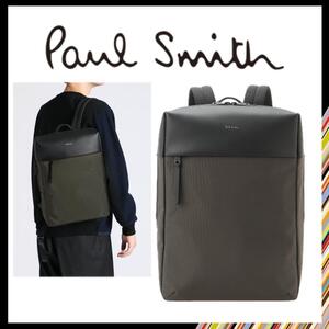 ○★新品未使用 Paul Smith ビジネスカジュアル リュックサック グレー（ポールスミス）○●