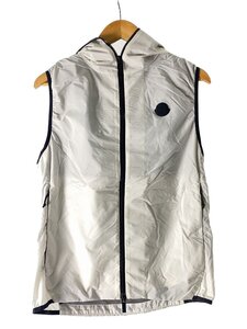 MONCLER◆23SS/フルジップフードナイロンベスト/サイズ：2/ナイロン/グレー/I10911A00107//