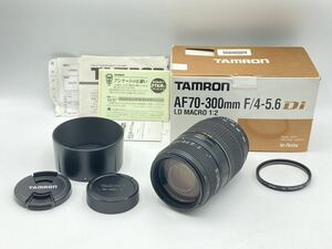 ★送料無料★TAMRON AF 70-300mm F4-5.6 Di LD MACRO 1:2 A17P PENTAX Kマウント用 箱付き 3006L