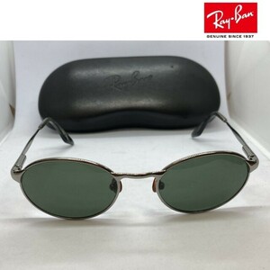 【中古】Ray Ban レイバン サングラス B＆ ライトグリーン W2050