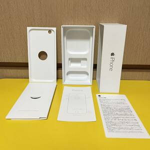 Apple アップル iPhone6 アイフォーン6 アイフォン6 空箱 箱単品 箱単体 ケース 付属品 SIMピン 取扱い紙 情報紙 SpaceGray スペースグレー