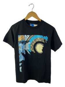 X-LARGE◆Tシャツ/S/コットン/BLK/90-00s/monogram parody/USA製