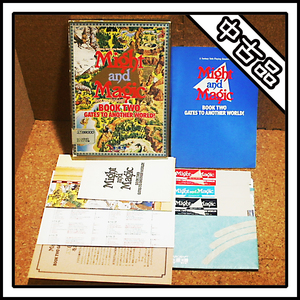 【中古品】X68000 Might and Magic 2 マイト アンド マジック 2 BOOK TWO GATES TO ANOTHER WORLD!