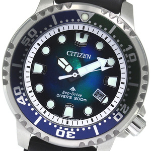 シチズン CITIZEN BN0166-01L プロマスター UNITE with BLUE ソーラー メンズ 美品 内箱・保証書付き_826355