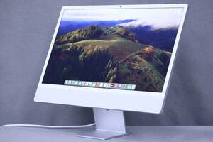 【即配】美品 M1搭載 16GBメモリ 2021年モデル 24.0インチ Retina 4.5K Apple iMac 2021 M1 8コア RAM16GB SSD256GB OS 14 Sonoma