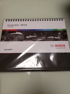 新品未開封★ボッシュ株式会社★世界の名車★カレンダー2019★BOSCH★