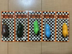 ラッティーツイスター RATTYTWISTER ビーンズ Beans 5個 未使用 長期保管品 フロッグ 雷魚 ライギョ