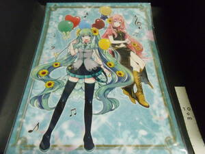 ボーカロイド　クリアファイル　Miku＆Luka