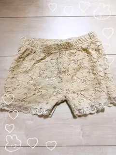 ✨即購入OK✨　レース柄ショートパンツ　見えパン