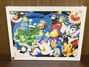 フィルム未開封 KUNTA 100% HAPPINESS TREASURE ISLAND トレジャー アイランド 宝島 ジグソー パズル JIGSAW PUZZLE 2014ピース アポロ社