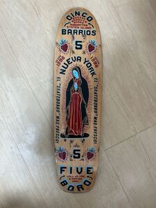 5BORO デッキ CINCO BARRIOS CRUISER 7.5 Skateboard スケートボード デッキ