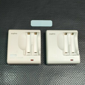 SANYO ニッケル水素電池用　急速充電器　NC-MDR02 2個セット　エネループ　eneloop