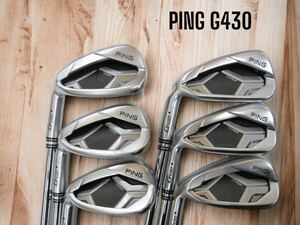 PING ピン G430 アイアン 6-P 45 6本セット N.S.PRO MODUS3 TOUR 120 S 左打ち レフティ