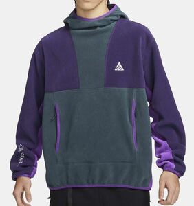 新品 送料込 NIKE ACG WOLF TREE POLARTEC FLEECE PULLOVER HOODIE Mサイズ ナイキ ウルフツリー ポーラテック フリース フーディ パーカー