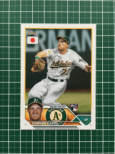 ★TOPPS MLB 2023 JAPAN EDITION #2 CONNER CAPEL［OAKLAND ATHLETICS］ベースカード「BASE」ルーキー「RC」★