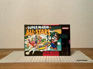 SNES NINTENDO 『SUPER MARIO ALLSTARS』海外版 任天堂 スーパーマリオ オールスターズ ファミリーコンピュータ ソフト FC 