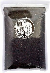 1000グラム (x 1) 雑穀米本舗 黒米 1kg 雑穀 雑穀米 国産 古代米 混ぜるだけ black rice もち品種