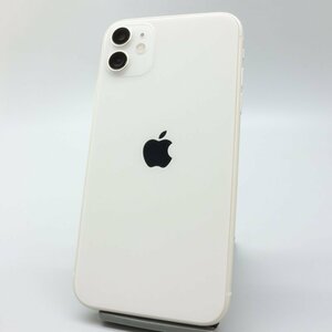 Apple iPhone11 128GB White A2221 MWM22J/A バッテリ85% ■ソフトバンク★Joshin8948【1円開始・送料無料】