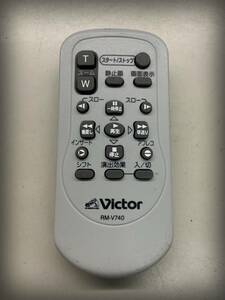 【wy-13-064】Victor RM V740 ビデオカメラ リモコン