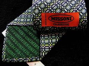 ●美品●SALE0657 ミッソーニ【色の魔術師☆ＭＩＳＳＯＮＩ】ネクタイ●