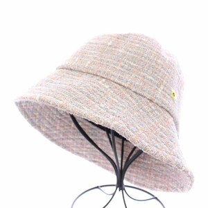 カシラ CA4LA TWEED HAT 4 帽子 ハット ツイード ラメ MIX SHK01060 /YI36 レディース