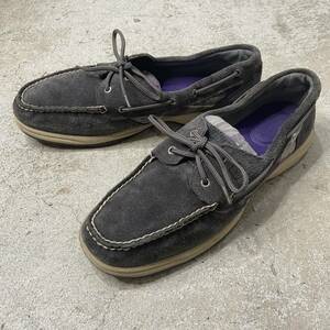 ☆送料無料☆SPERRY TOPSIDER☆スペイリートップサイダー☆スウェードデッキシューズ☆レディース１１M☆G22