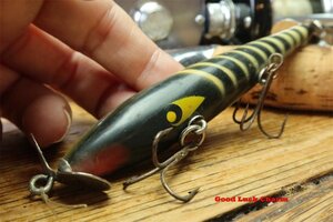 60s SMITHWICK DEVILS HORSE? オールド ウッド ルアー #2 検) HEDDON ZEAL 道楽 ザウルス BALSA50 シマノ ダイワ ハトリーズを超える釣力有