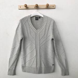 A|X ARMANI EXCHANGE アルマーニ エクスチェンジ メンズ Ｖネックニット セーター 良品 size S/P-L