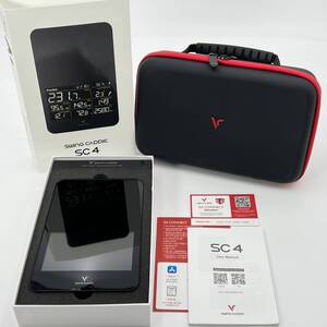 【美品】Voice Caddie swing caddie SC4 専用ケース付き 弾道測定器 ボイスキャディ スイングキャディ 本体