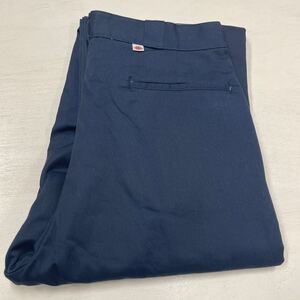 W34 NAVY 80s チビタグ 未使用 DICKIES ワークパンツ ディッキーズ VINTAGE デッドストック ライニング ELPS0472