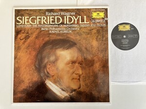 【西独リイシュー】Richard Wagner/ Siegfried IdyllLohengrinMastersingers of NurembergTristan and Isolde/ R.Kubelik LP 415 929-1