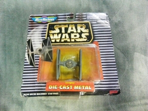 STAR WARS　マイクロ マシーンズ　スターウォーズ　TIE Fighter　タイ・ファイター　精密ダイキャスト　1996 GaloobToys　シリアルナンバー