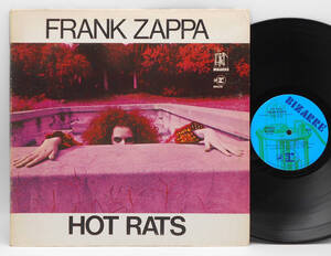 ★US ORIG LP★FRANK ZAPPA/Hot Rats 1969年 初回BIZARRE青ラベル 高音圧 CS付 CAPTAIN BEEFHEART参加 最高傑作 ジャズロック大名盤