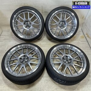 30アルファード ヴェルファイア 等 TWS エクスリート107M 9-21+39 5H114.3 ファルケン FK510 245/35R21 21インチ 4本セット 009k