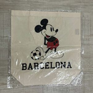 新品 F.C.Real.Bristol エフシー レアル ブリストル ノベルティー トートバッグ FCRB BAG BARCELONA バルセロナ MICKEY MOUSE ミッキー