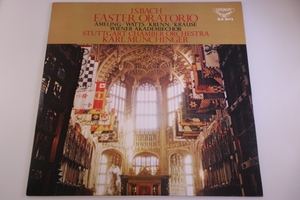 LP J.S.BACH EASTER ORATORIO KARL MUNCHINGER バッハ 復活祭オラトリオ ミュンヒンガー