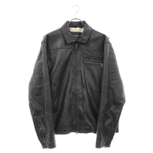 HARLEY DAVIDSON ハーレーダビッドソン lambskin jacket 97035-22VM シープスキン レザージャケット ブラック