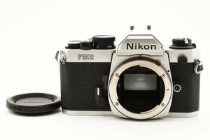 ★美品　動作確認済★ NIKON ニコン NEW FM2 シルバー フィルムカメラ　モルト新品交換済 防湿庫管理　#C672