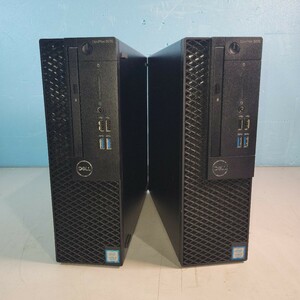 DELL OptiPlex 3070 デスクトップ PC/2台まとめ売り/ Biosのみ確認 /i3第9世代/SSDなし/HDDなし/メモリなし (2409144)