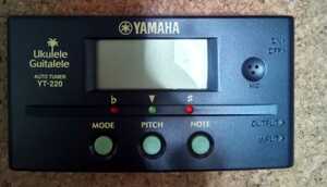 未使用 美品 YAMAHA auto tuner YT 220 ギター ウクレレ チューナー