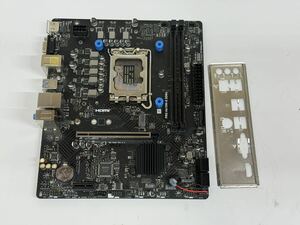 MSI マザーボード PRO H610M-E DDR4 未チェック 現状品 ジャンク品 管理番号03172