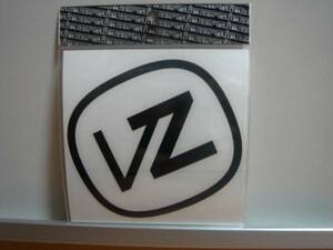 VONZIPPER ボンジッパー V00S07BLK③ ロゴ ステッカー LogoSticker カッティングシートタイプ Cutting 黒色 ブラック Black 新品 送料無料