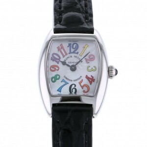 フランク・ミュラー FRANCK MULLER トノウカーベックス プティ カラードリーム 2502QZCOLDRMMOP ホワイト文字盤 新品 腕時計 レディース