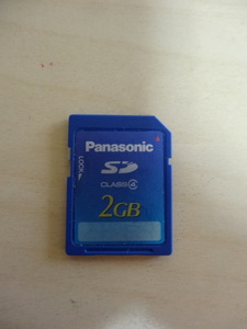 [送料無料 即決] Panasonic SDカード 2GB RP-SDM02G USED