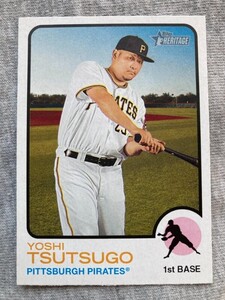 22ToppsHeritage#41 Yoshi Tsutsugo（筒香嘉智）