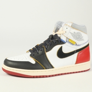 NIKE ナイキ ×UNION ユニオン AIR JORDAN 1 RETRO HI NRG / UN BV1300-106 スニーカー 赤 Size 【26.5cm】 【新古品・未使用品】 20730957