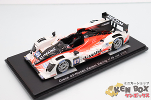 USED S=1/43 Spark スパーク S3765 Oreca オレカ 03 Nissan 日産 Pecom Racing n49 LM2013 箱フタ極少切れ 中国製 現状渡し