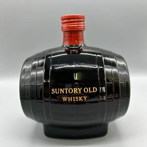 未開栓 サントリーオールド 樽型 ウイスキー 特級 SUNTORY OLD WHISKY 700ml 43％ 樽型ボトル